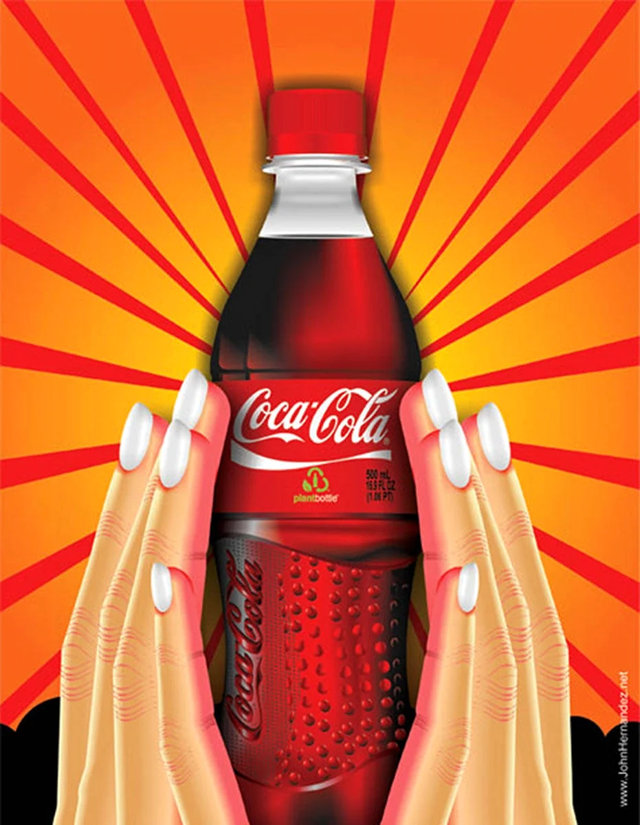 Coca Cola арт