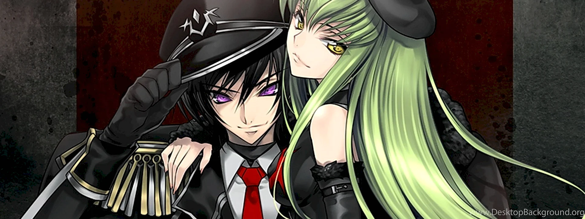 Code Geass c.c and Lelouch