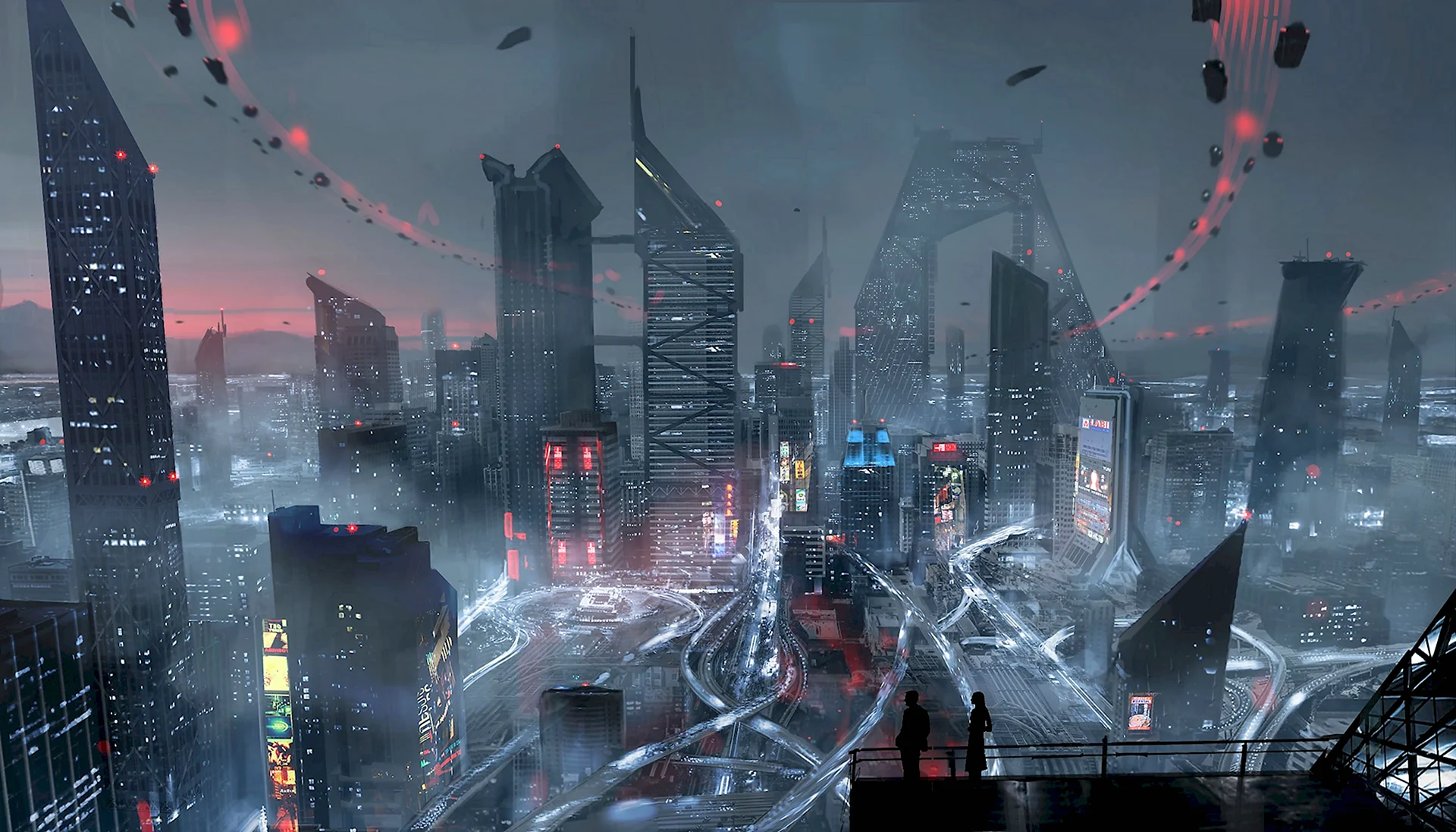 Cyberpunk 2077 град