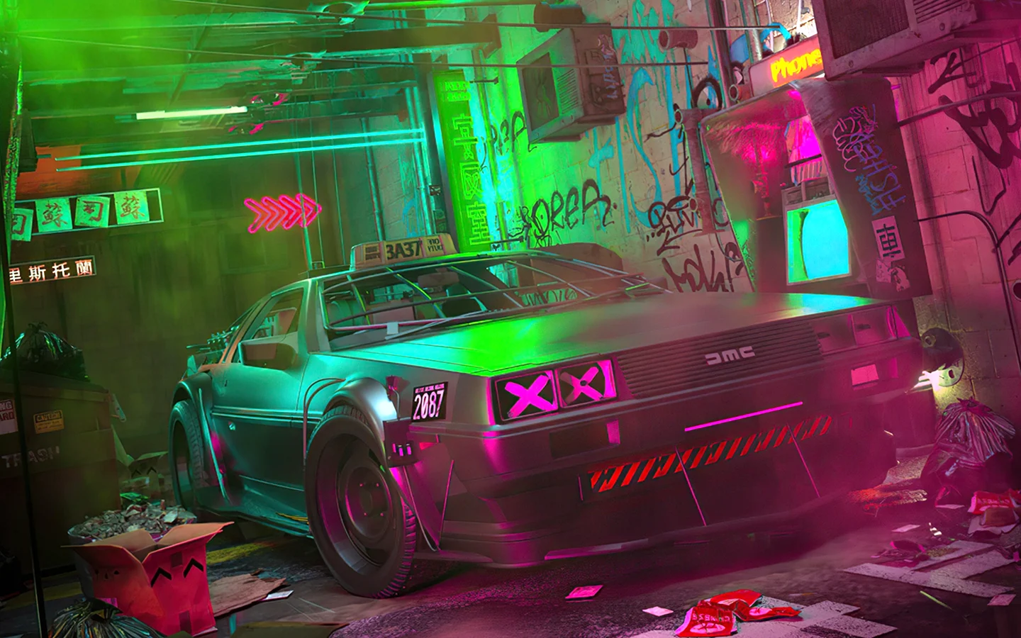 Cyberpunk 2077 Nissan Skyline