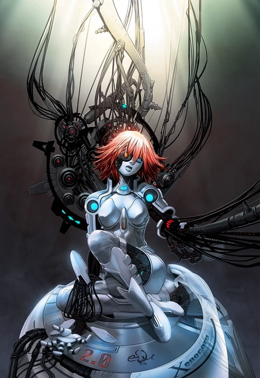 Cyberpunk 2077 Robot аниме