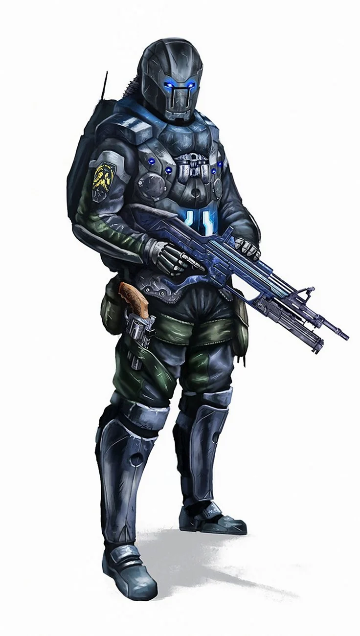Cyberpunk 2077 солдаты Arasaka