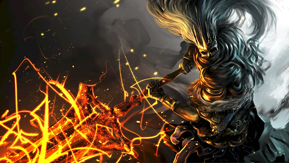 Dark Souls 3 Nameless King Art