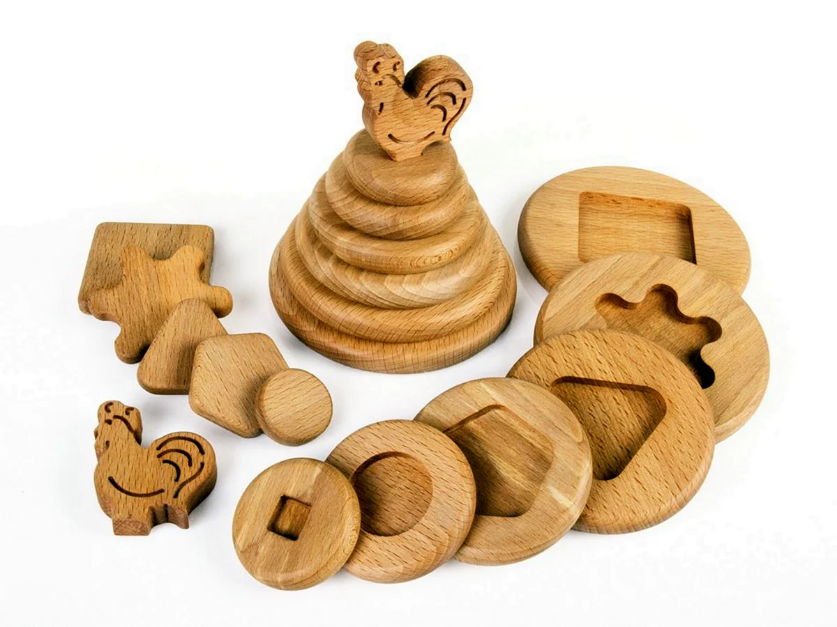 Деревянная игрушка формы