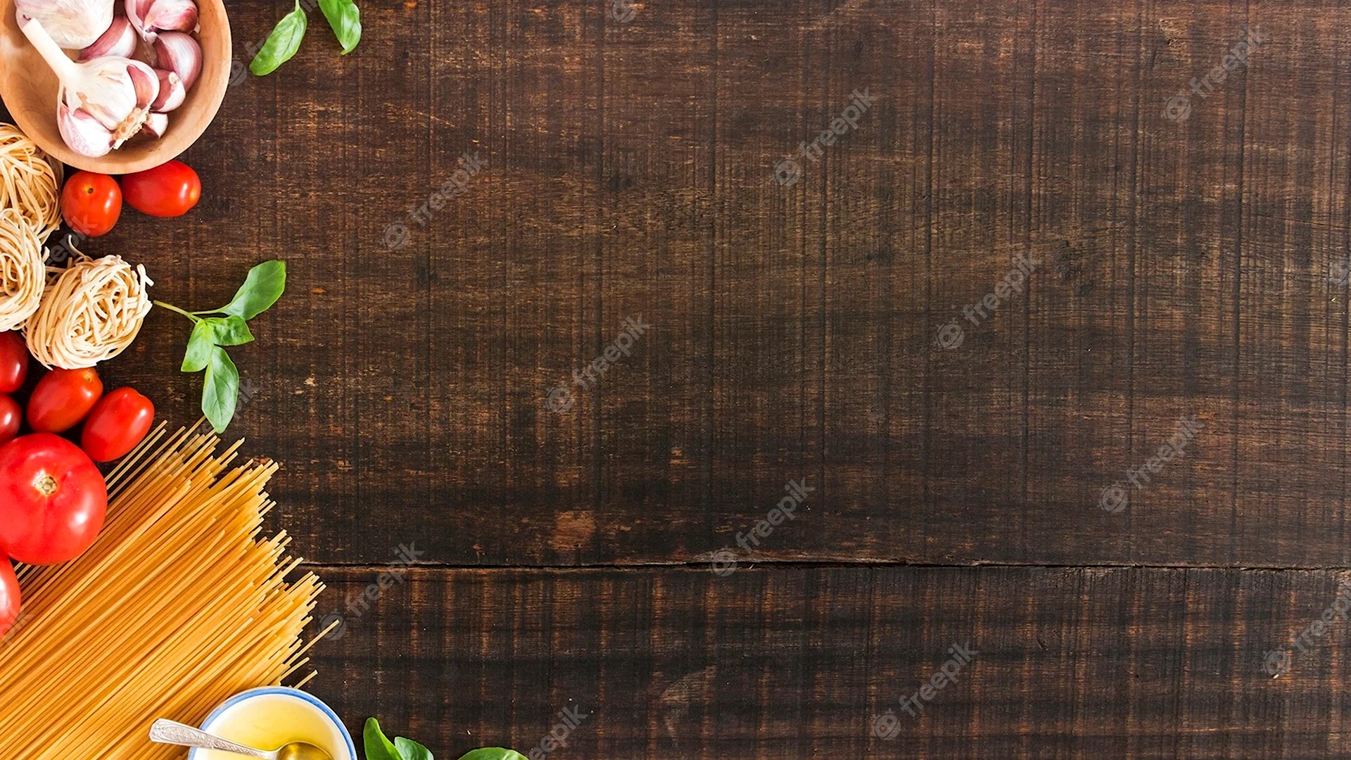 Деревянный фон для меню