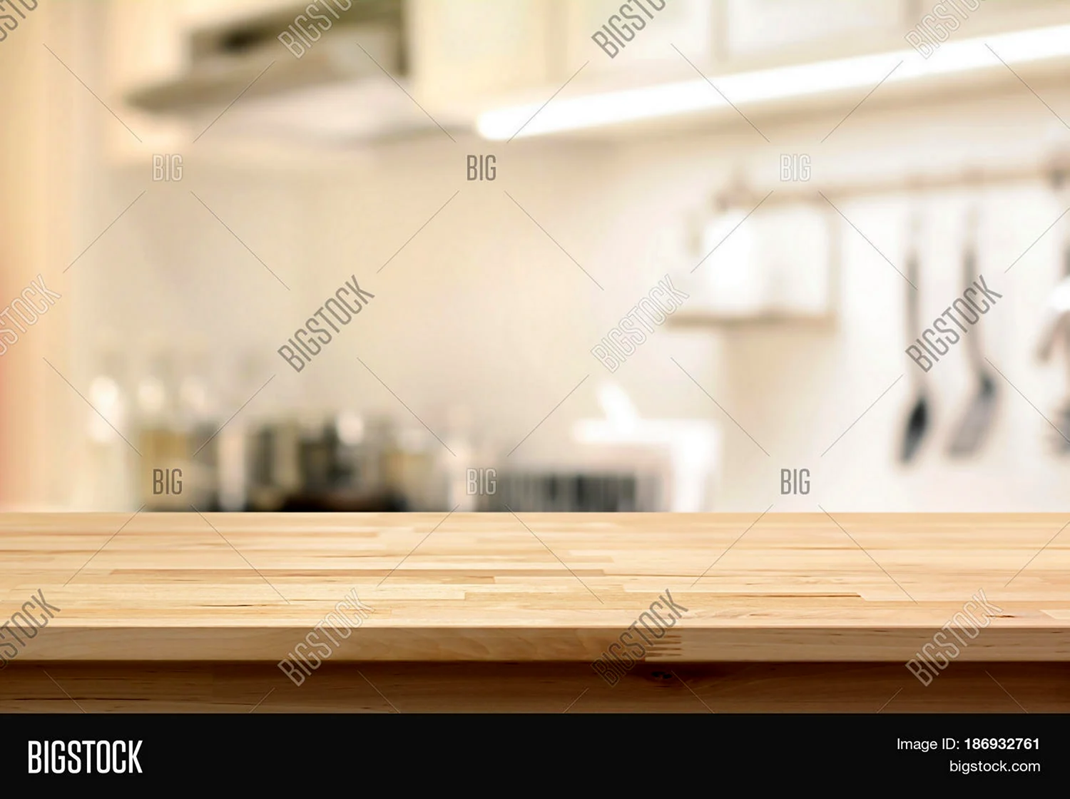Деревянный стол кухня фон