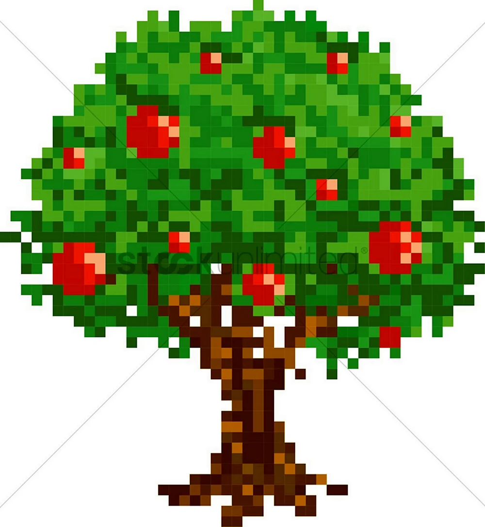 Дерево пиксель