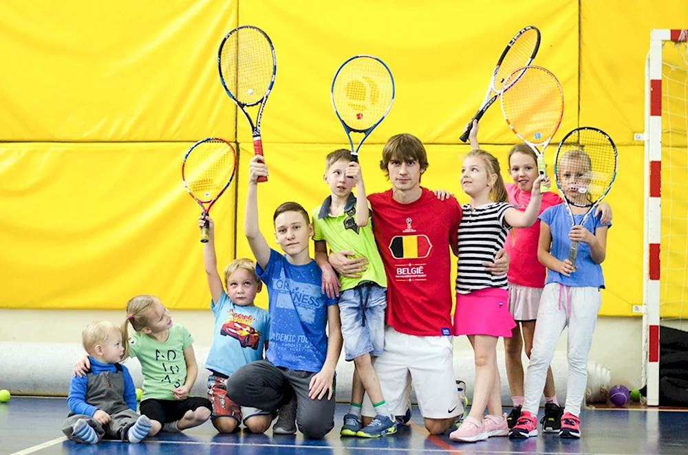 Детский большой теннис в Москве