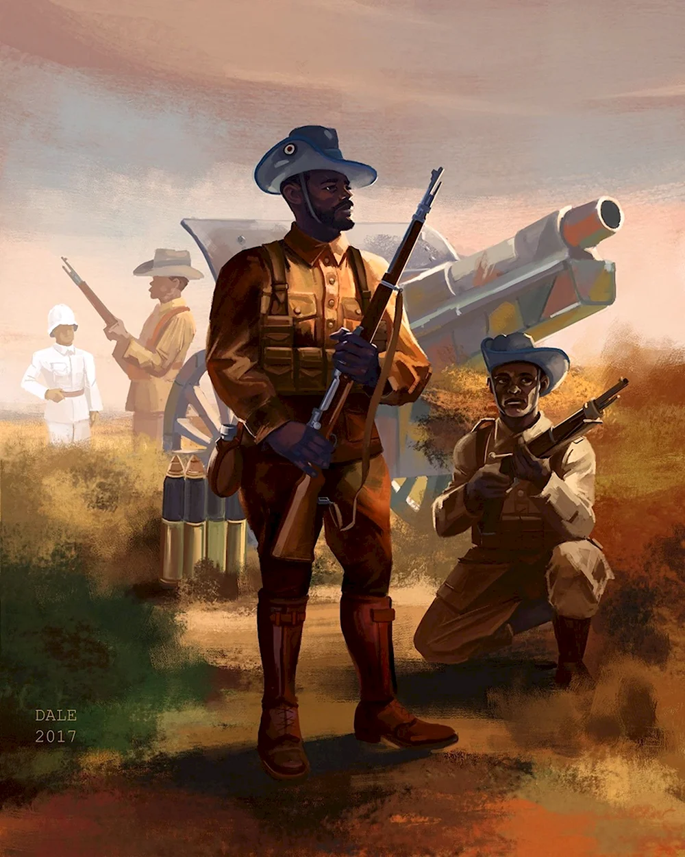 Дизельпанк солдаты первой мировой