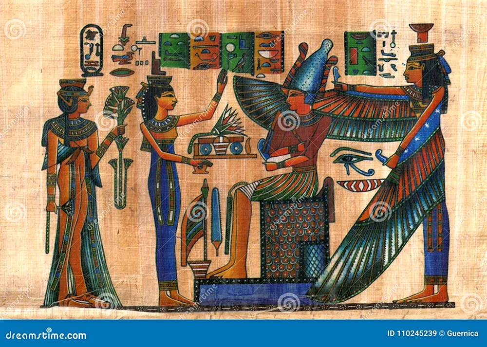 Древний Египет Графика Папирус