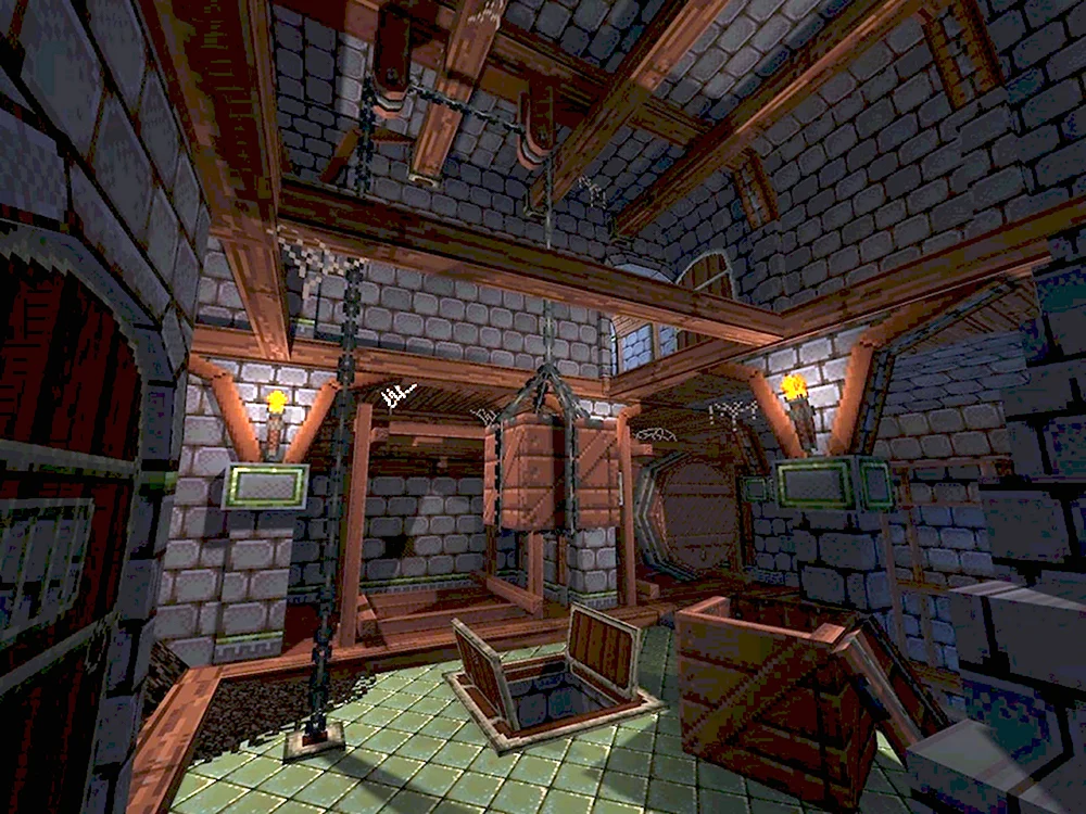 Dungeon игра Pixel 3d