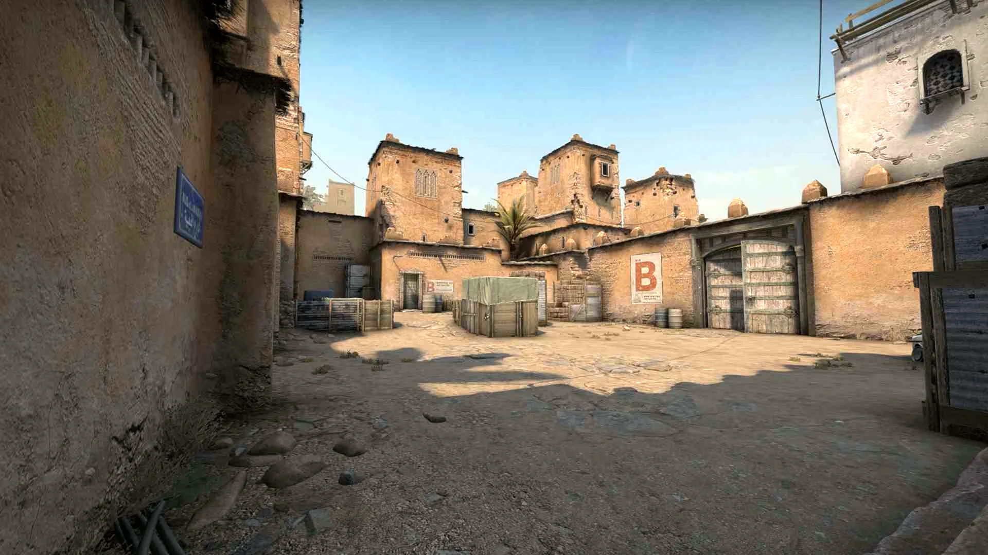 Dust 2 МИД двери