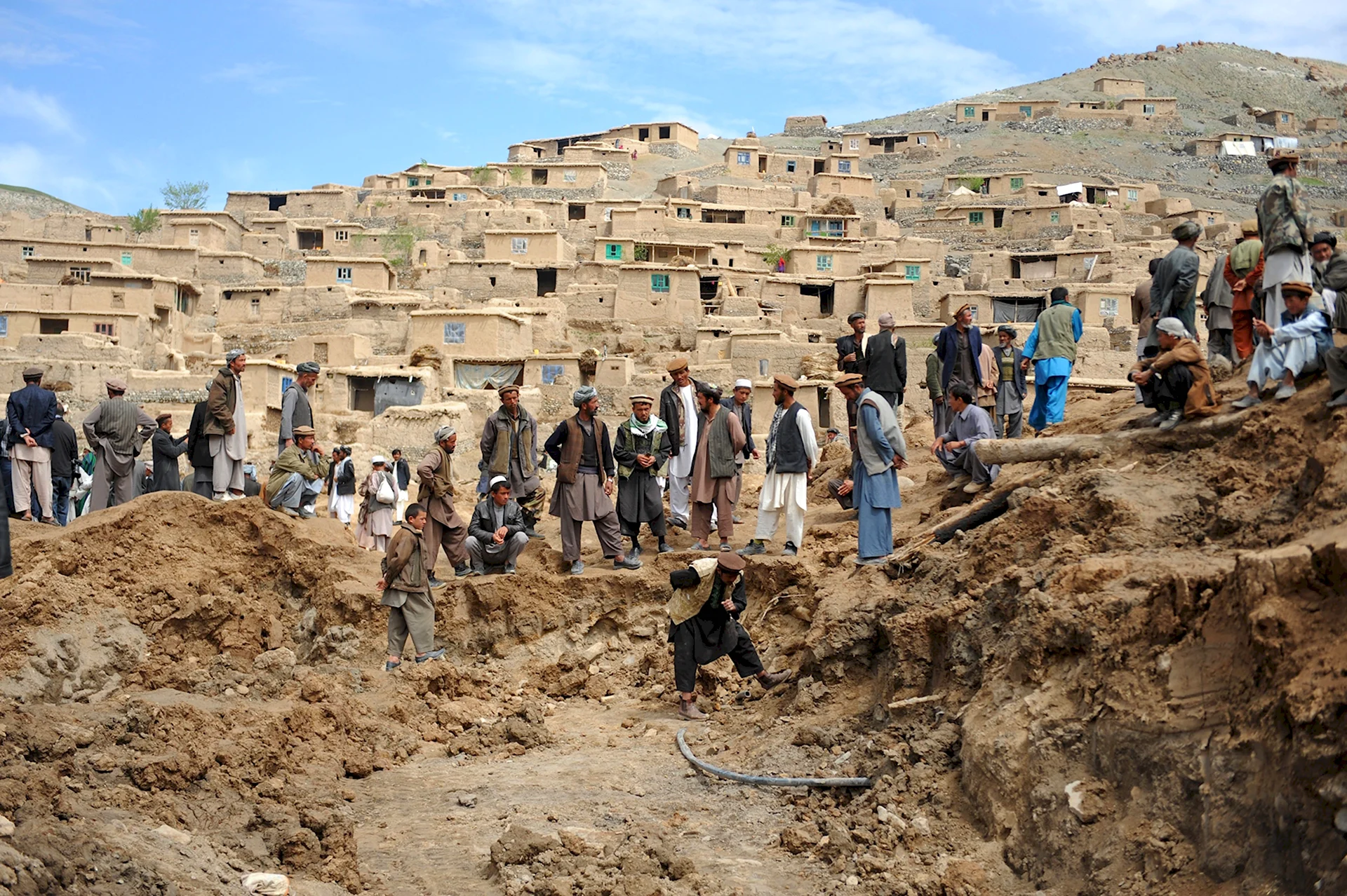 Дувалы жилище Афганистан