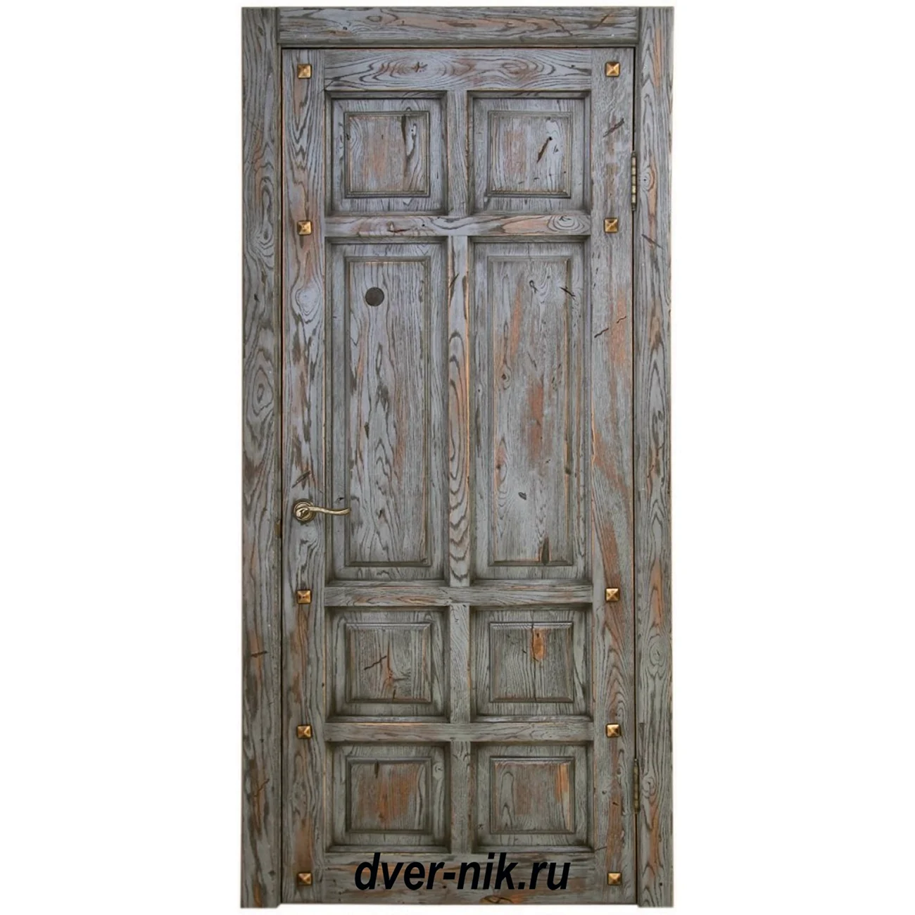 Дверь dver-Nik 8ф состаренная ДГ дуб