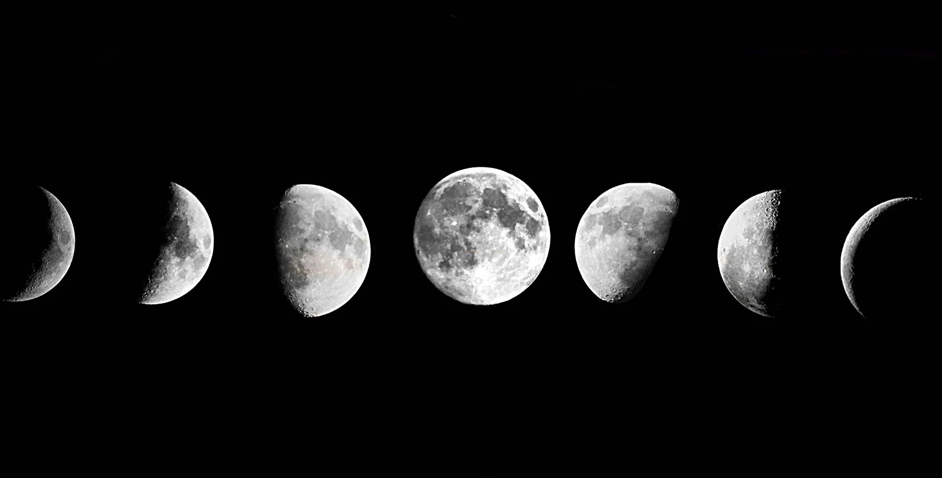 Движение и фазы Луны