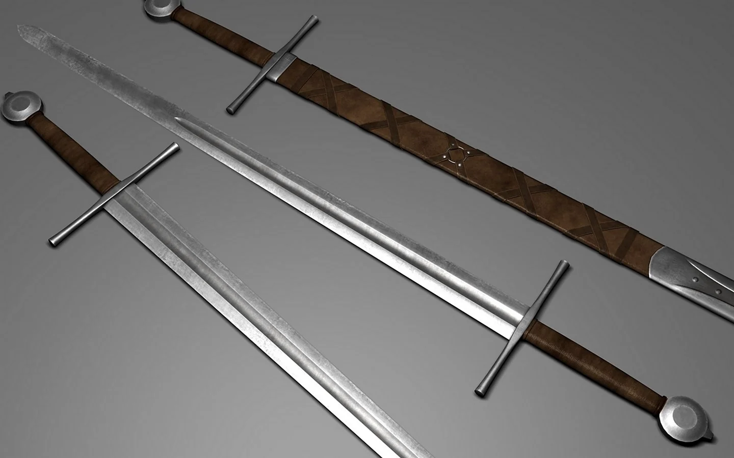 Двуручный меч 13 век