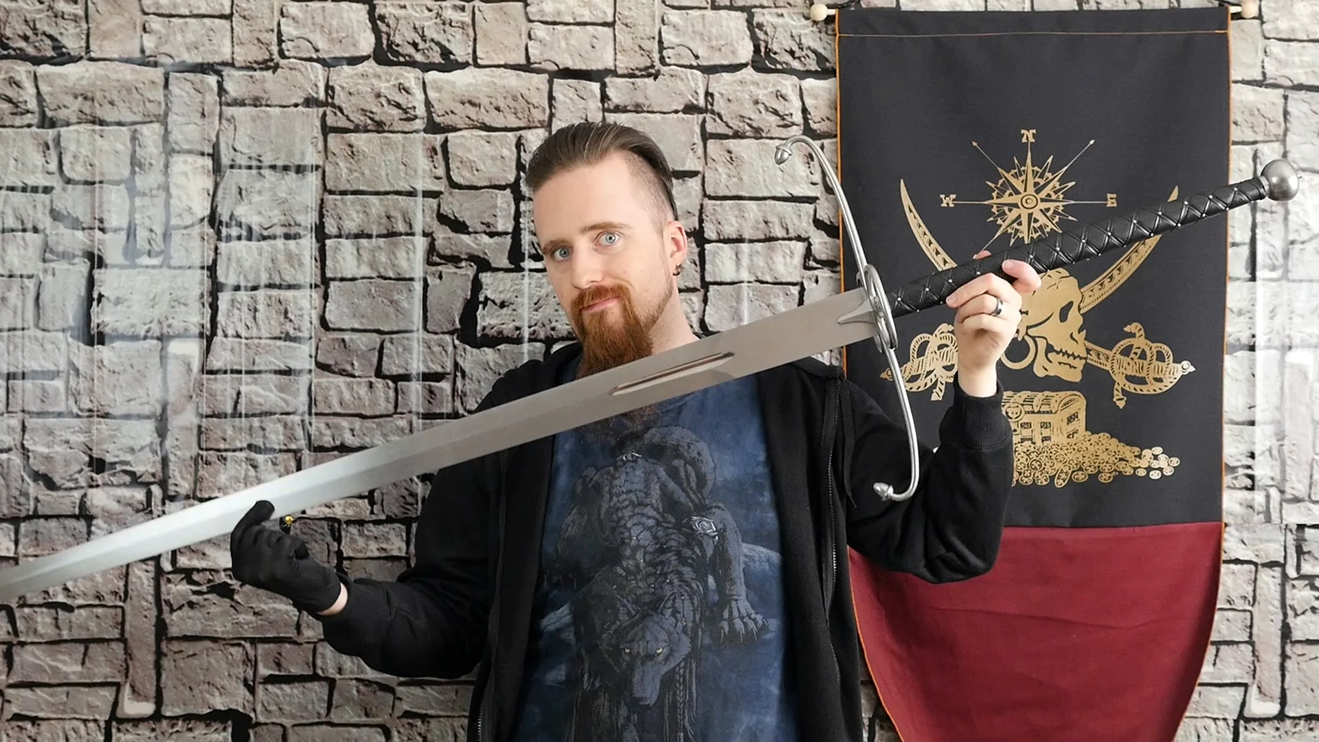 Двуручный меч цвайхандер Клеймор