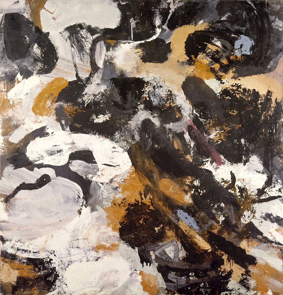 Джеймс Брукс абстрактный экспрессионизм в живописи