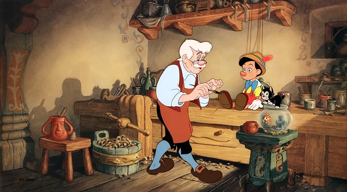 Джепетто и Пиноккио