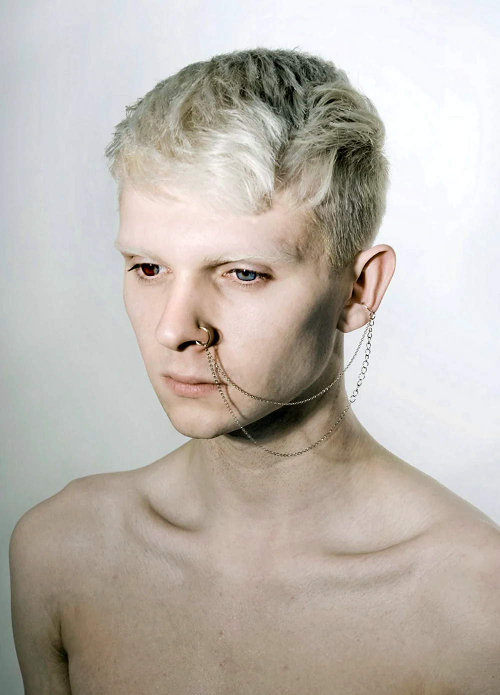 Джуэл Джеффри фотомодель альбинос