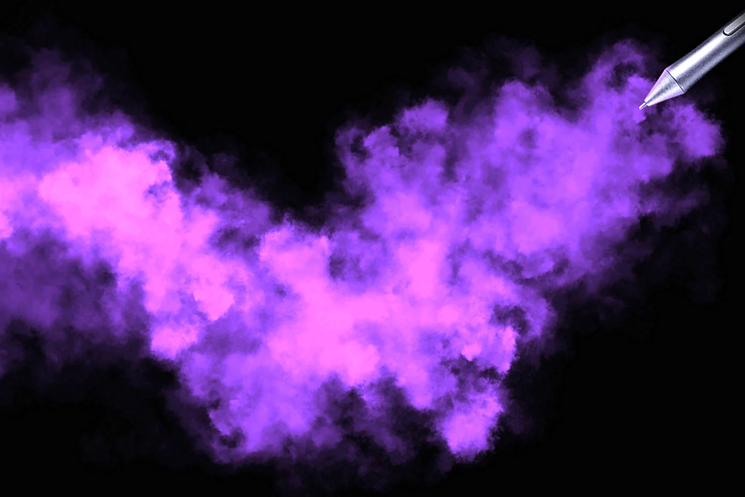 Эффект фиолетового дыма