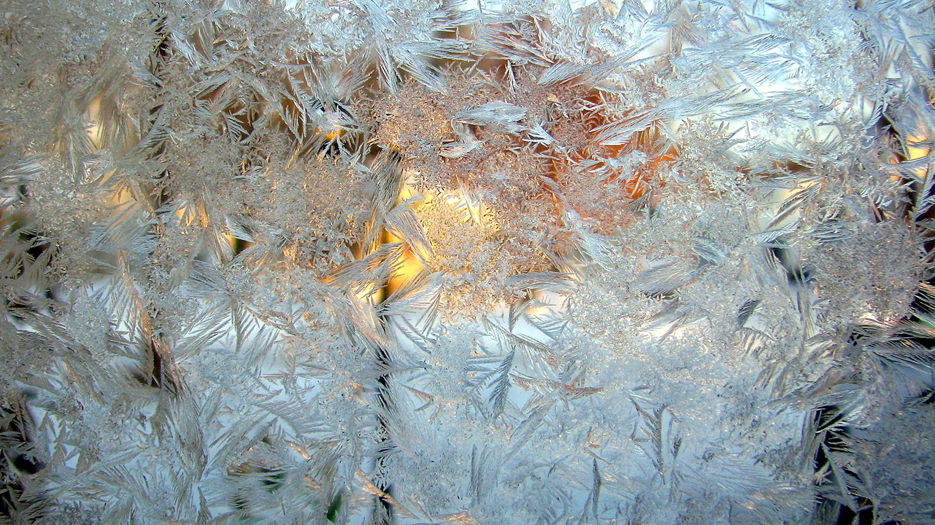 Эффект замерзшего стекла