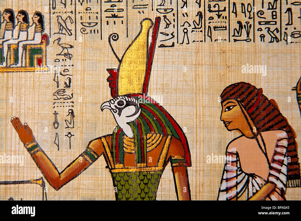 Египетский Папирус Амон ра