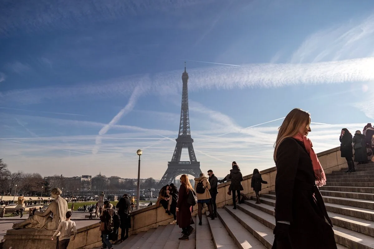 Эйфелева башня в Париже 2022