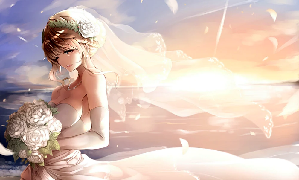 Эльфийская невеста аниме