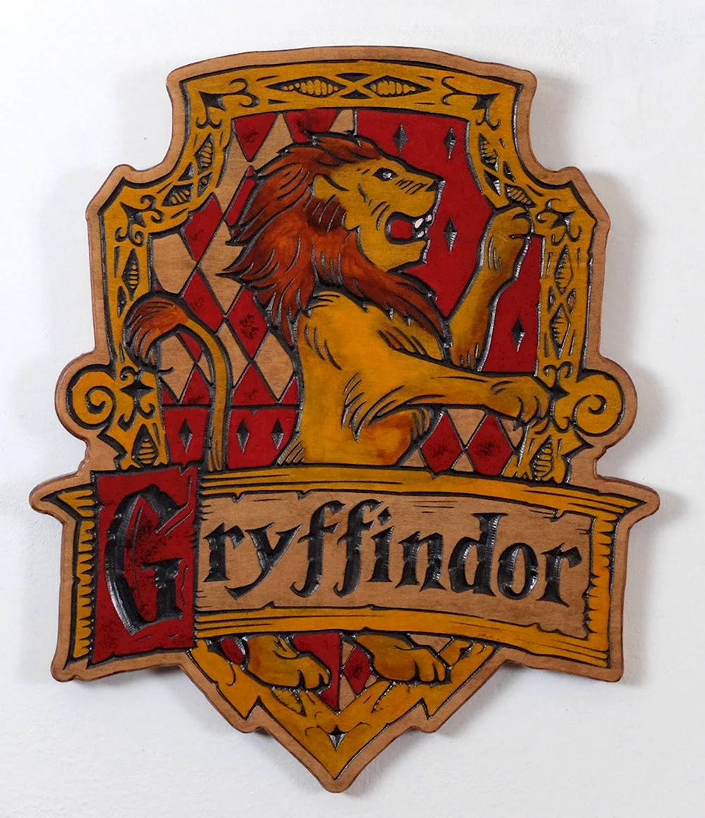 Эмблема Гриффиндора из Гарри Поттера