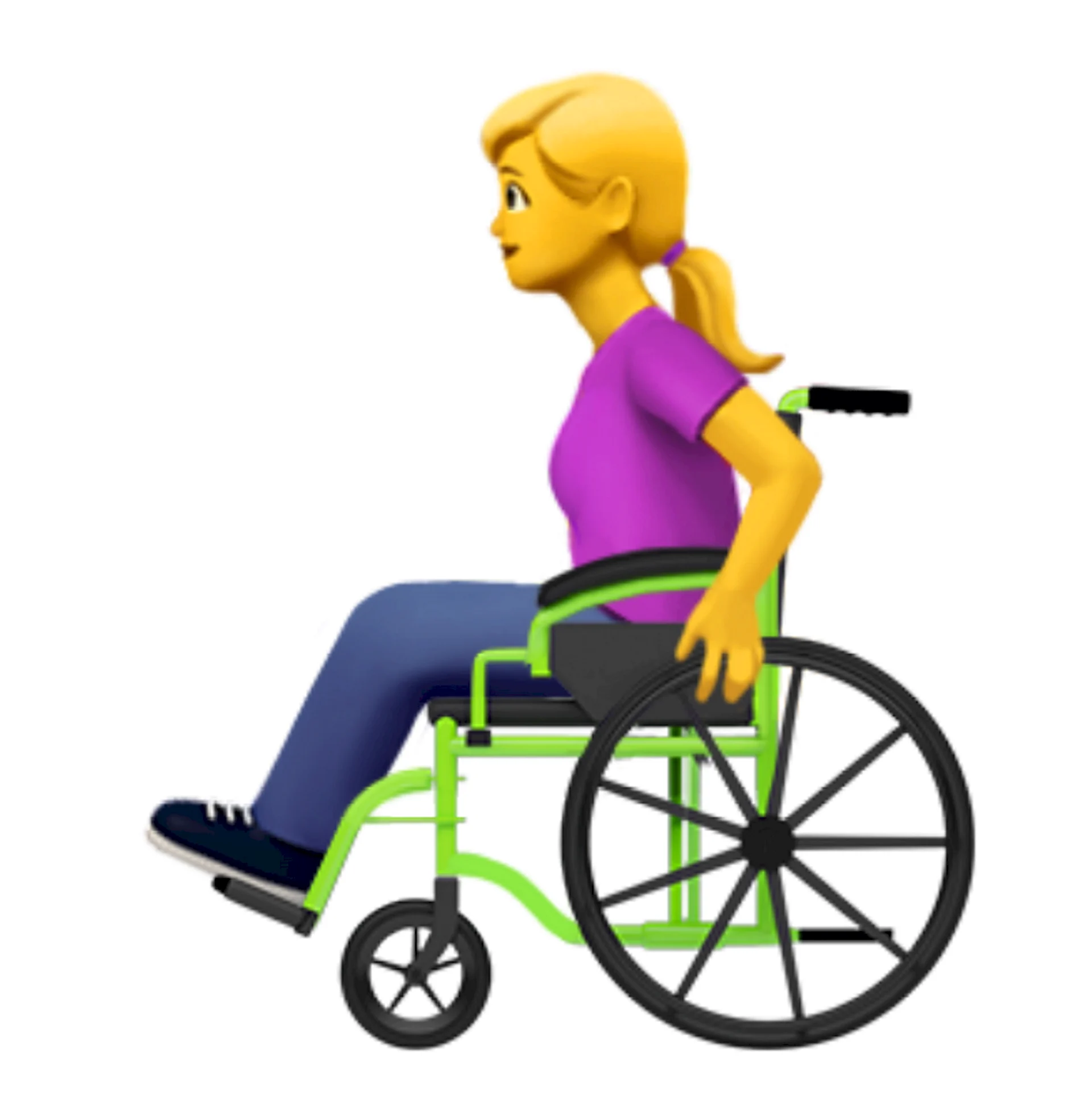 ЭМОДЖИ инвалидная коляска