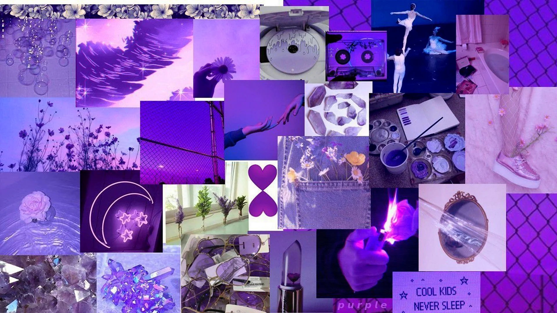Эстетика фиолетового цвета