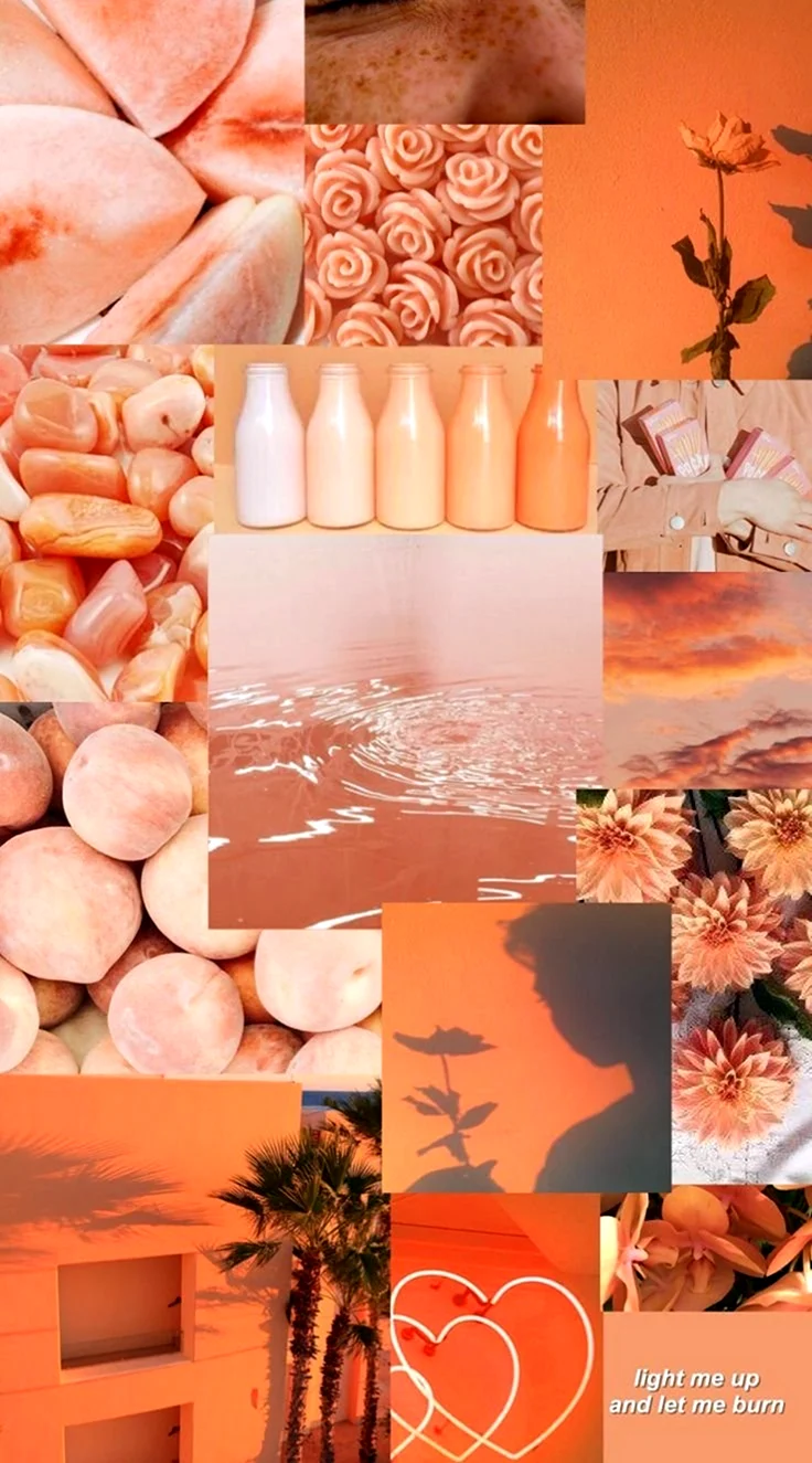 Эстетика персикового цвета