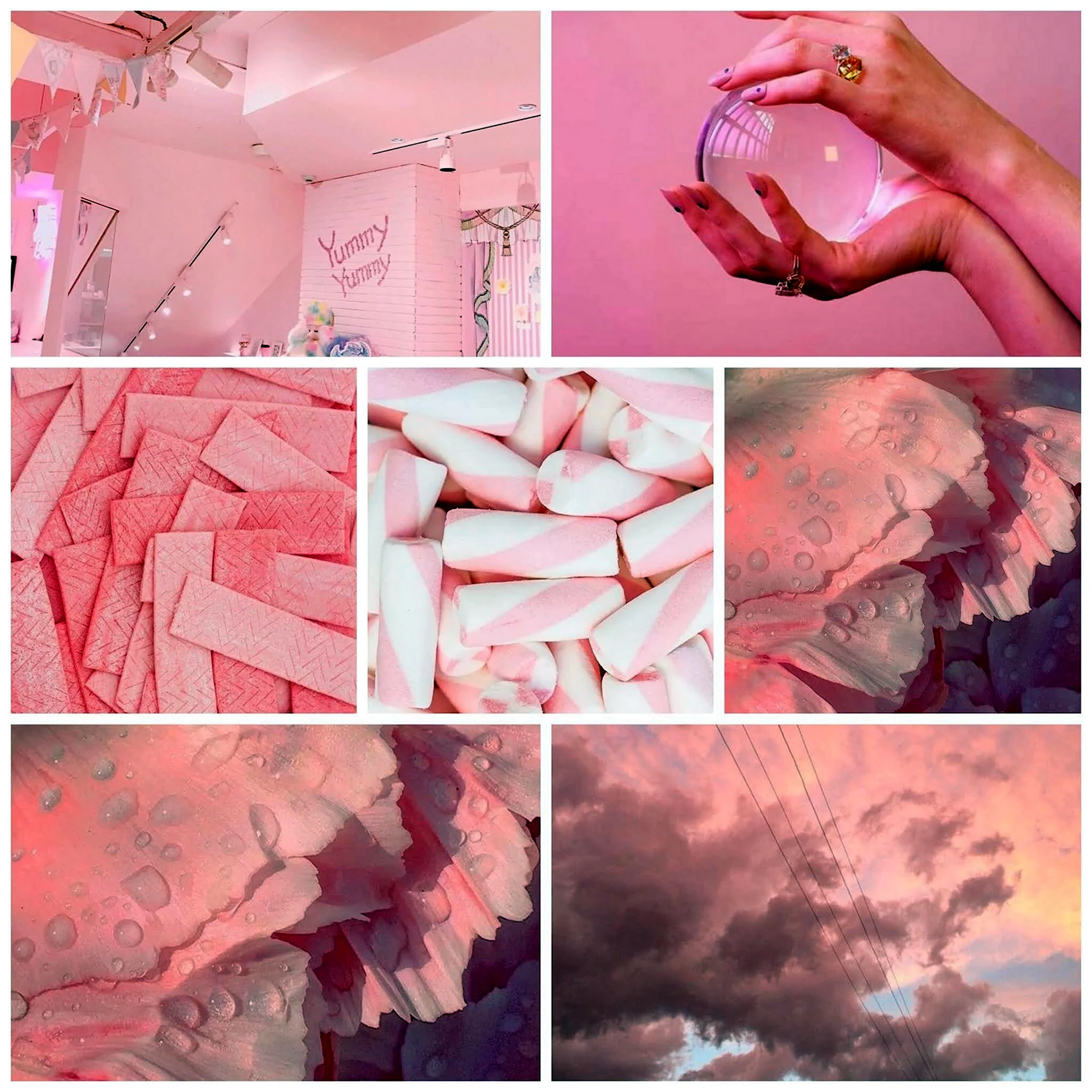 Эстетика розового цвета