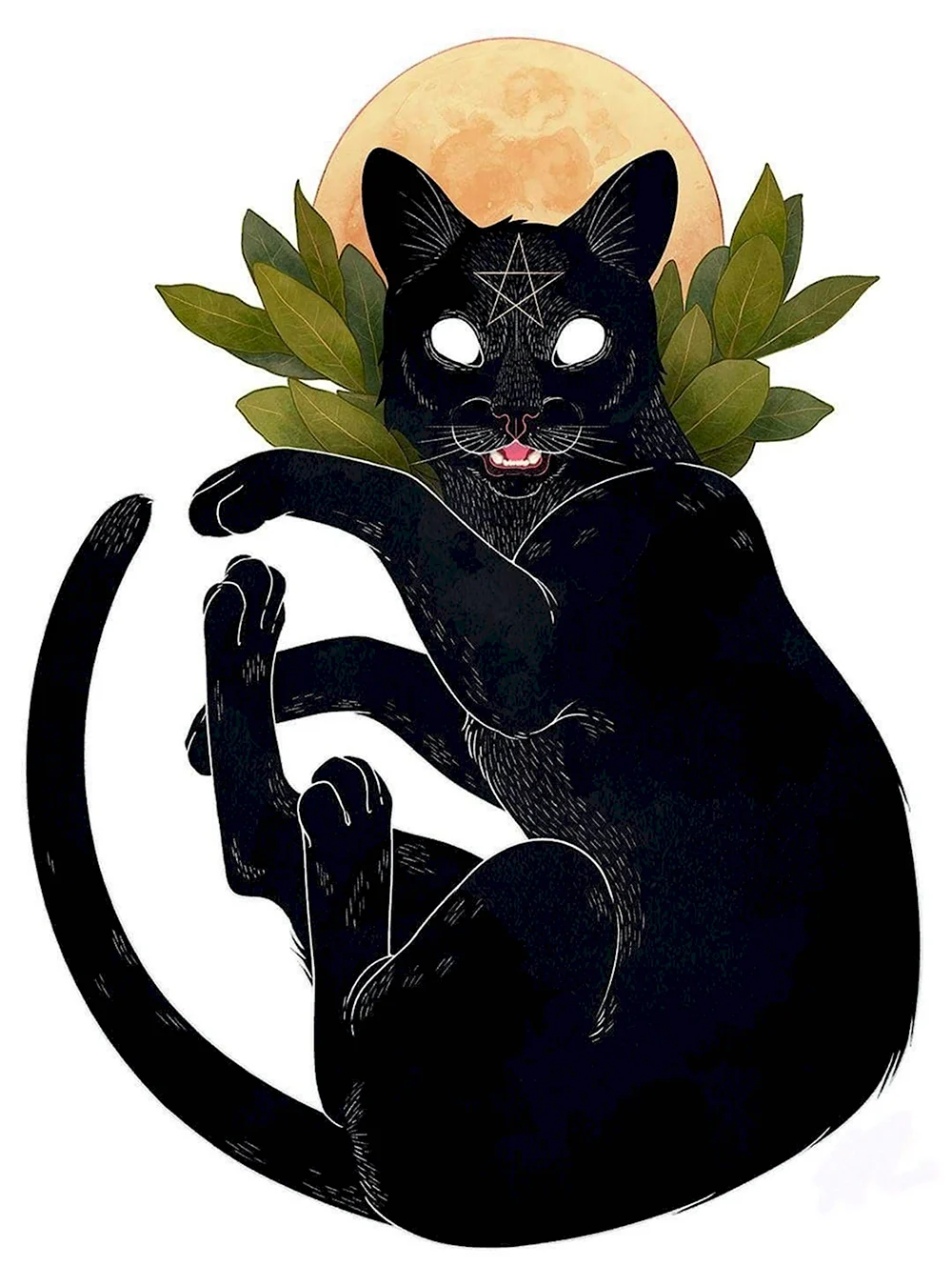 Фамильяр черный кот