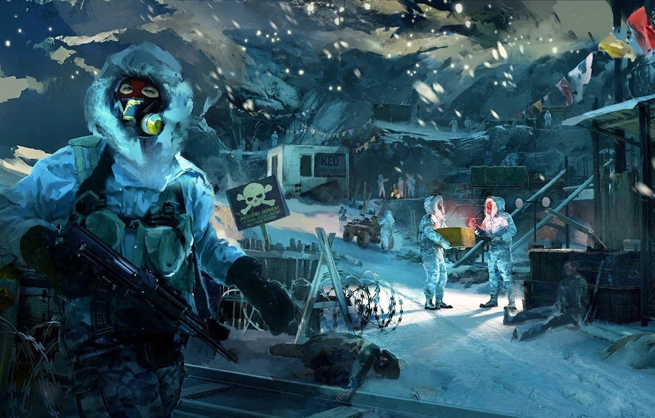 Far Cry 4 зимние солдаты