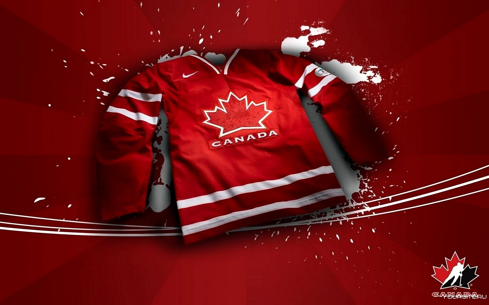 Федерация хоккея Канады лого