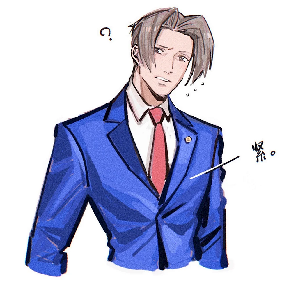 Феникс Райт Ace attorney Apollo Justice