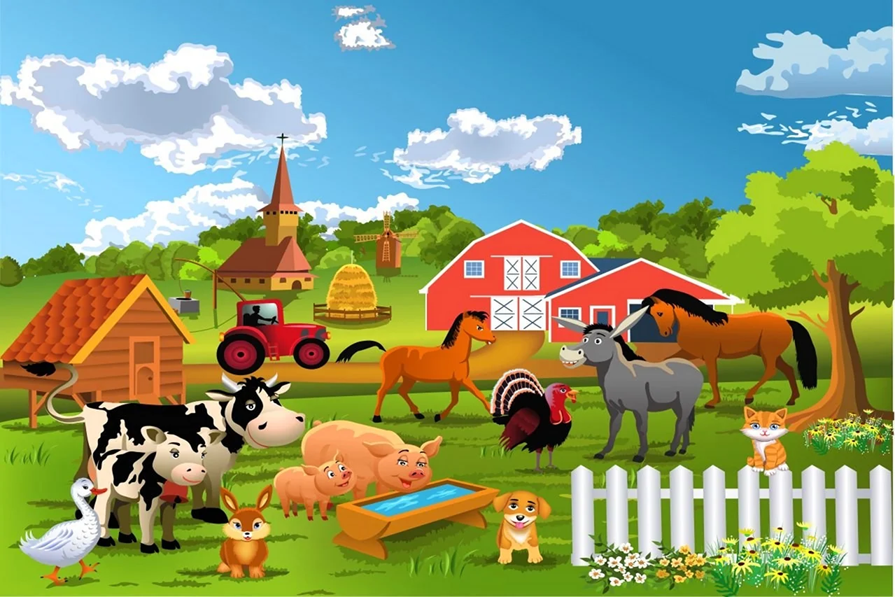 Ферма животных для детей
