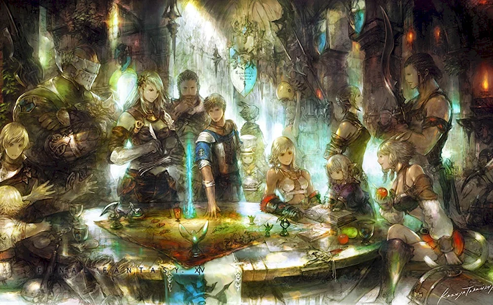 Final Fantasy 14 эльфы