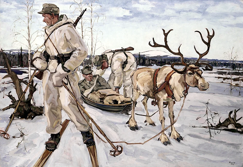 Финские егеря в зимней войне 1939