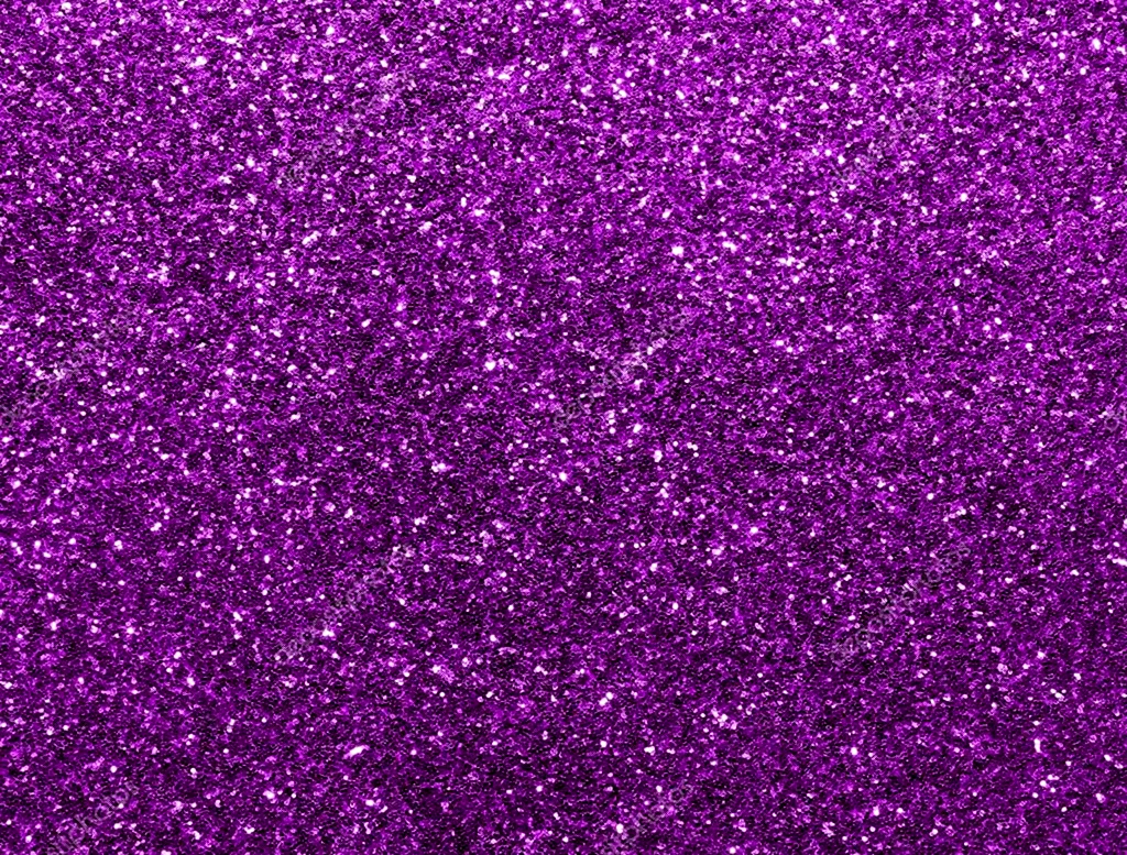 Фиолетовые блёстки
