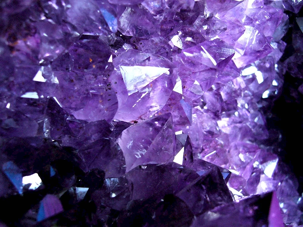 Фиолетовые Кристаллы Эстетика