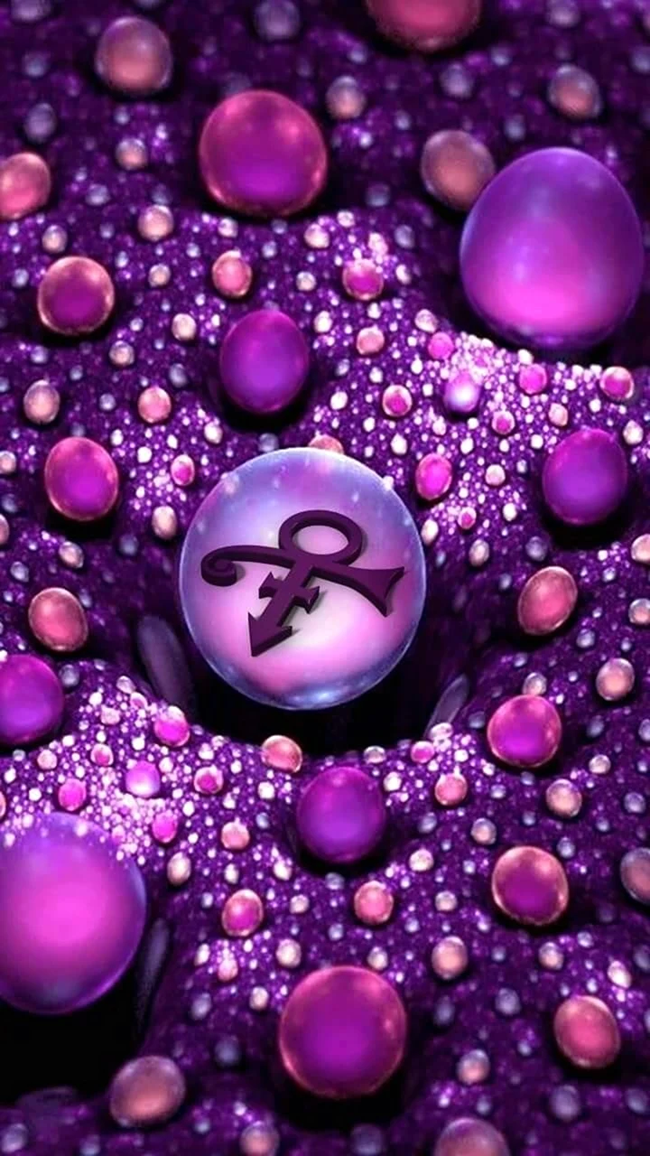 Фиолетовые пузырьки