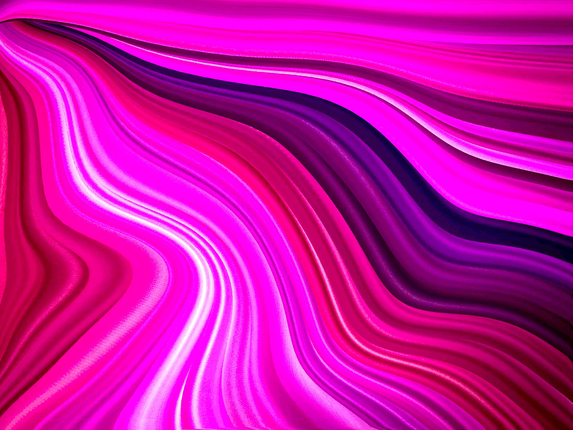 Фиолетовые волны обои