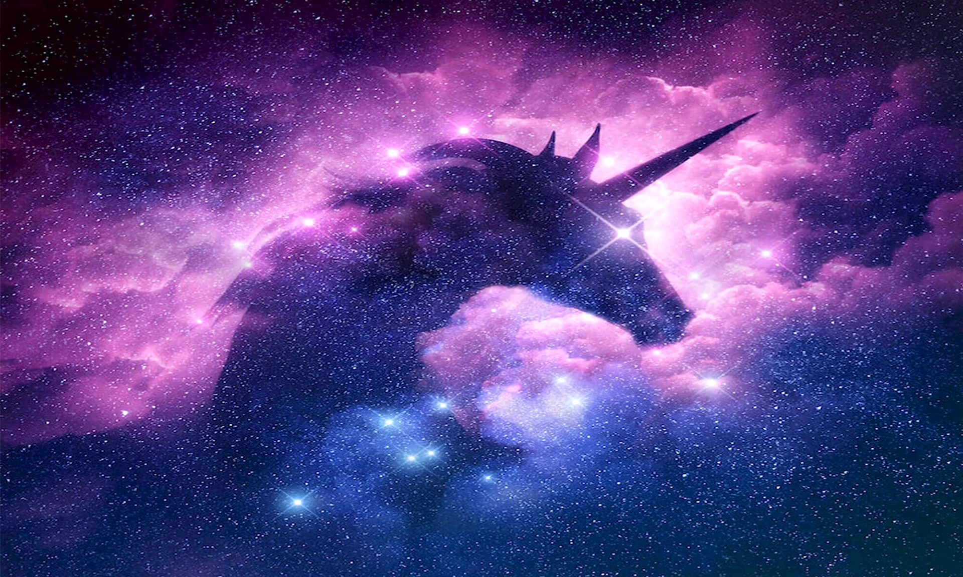 Фиолетовый Единорог