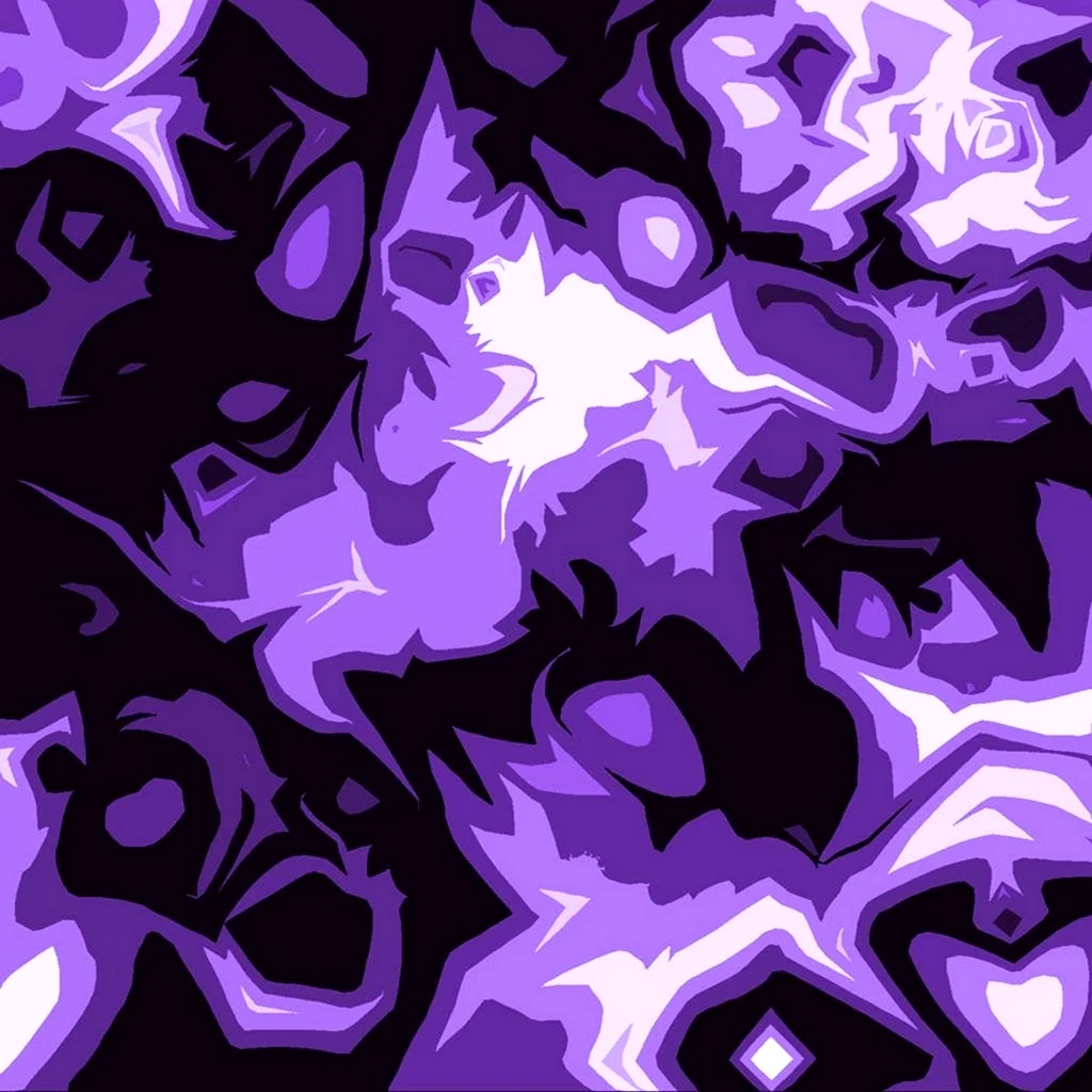 Фиолетовый камуфляж