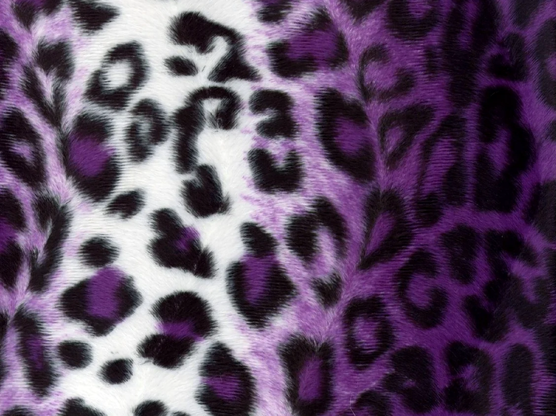 Фиолетовый леопард