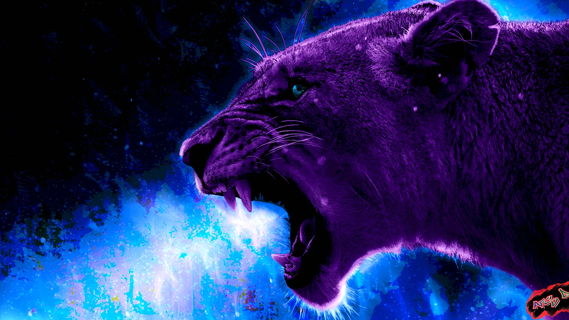 Фиолетовый Лев