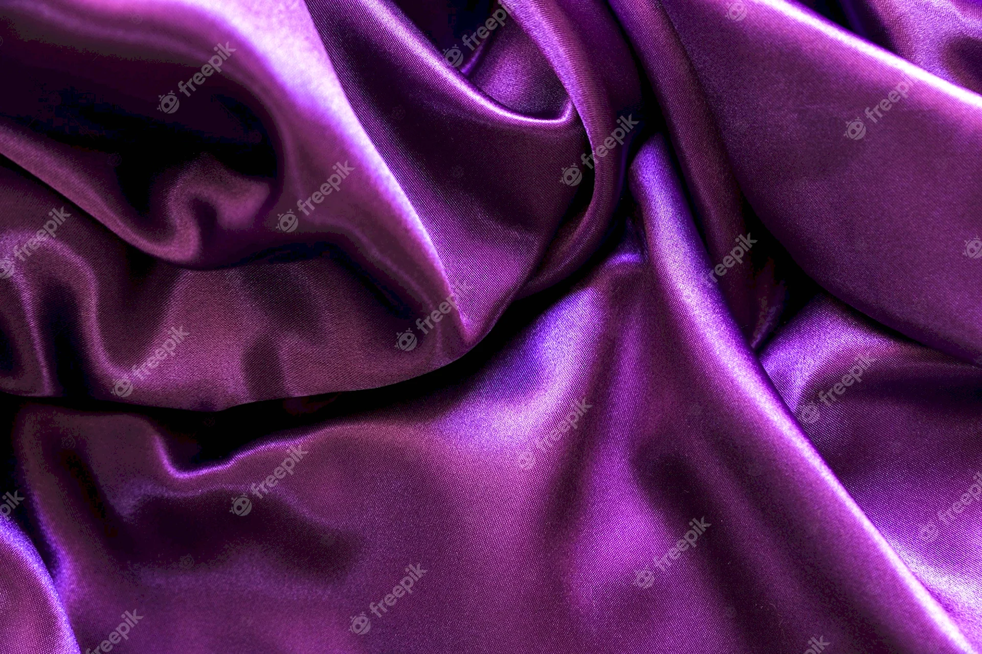 Фиолетовый шелк узоры